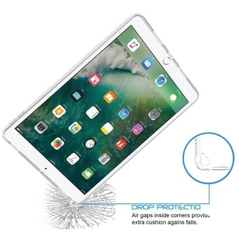 IPad Pro 12.9 Case - Shockproof Premium Soft Flexible Transparent TPU Back Cover Protector For Apple IPad Pro 12.9 Inch 2017 Tablet, Crystal Clear - Intl June 2018 - 4 iPad Pro 12.9 Case - Shockproof Premium Soft Flexible Transparent TPU Back Cover Protector for Apple iPad Pro 12.9 Inch 2017 Tablet, Crystal Clear - intl - 4