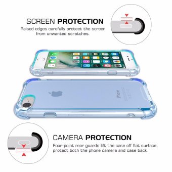 IPhone 7 Plus Case GiMi Shock Absorption Bumper Soft TPU Anti-Scratch Cover Case For IPhone 7/ 7 Plus (Clear) - Intl June 2018 - 4 iPhone 7 Plus Case GiMi Shock Absorption Bumper Soft TPU Anti-Scratch Cover Case for iPhone 7/ 7 Plus (Clear) - intl - 4