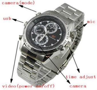 JDM 16GB 1280x960 Spy Watch Hidden Camera Security Video RecorderDVR Cam Camcorder - Intl July 2018 - 3 JDM 16GB 1280x960 Spy Watch Hidden Camera Security Video RecorderDVR Cam Camcorder - intl - 3