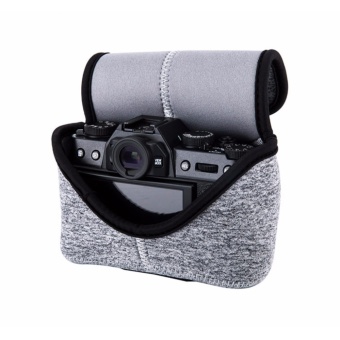 JJC Ultra Light Neoprene Mirrorless Camera Pouch Camera Case Bagfor Fujifilm X-T10 X-M1 X-A1 X-A2 X-A3 +16-50mm Or 18-55mm Lens,Olympus E-M10II E-PL8 E-M5II+14-42mm II Or 12-50mm Lens--Medium (upto 127 X 85 X 130mm) - Intl June 2018 - 4 JJC Ultra Light Neoprene Mirrorless Camera Pouch Camera Case Bagfor Fujifilm X-T10 X-M1 X-A1 X-A2 X-A3 +16-50mm or 18-55mm Lens,Olympus E-M10II E-PL8 E-M5II+14-42mm II or 12-50mm Lens--Medium (upto 127 x 85 x 130mm) - intl - 4