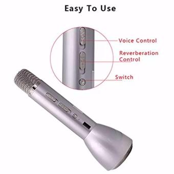 K-068 KTV Wireless Bluetooth Microphone (Silver) June 2018 - 5 K-068 KTV Wireless Bluetooth Microphone (Silver) - 5