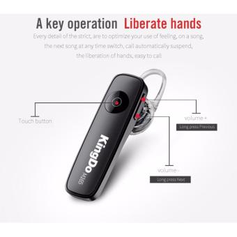 KingDo E2 Bluetooth4.0 Earphone With Free Cellphone Waterproof Bag May 2018 - 3 KingDo E2 Bluetooth4.0 Earphone with Free Cellphone Waterproof Bag - 3
