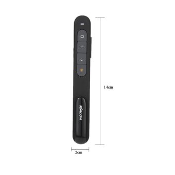 KKmoon 2.4GHz Wireless PowerPoint Clicker Remote Controller Flip Pen Pointer Handheld PPT Presenter Unibody 10m Controlling Range Support Hyperlink Volume Control With USB Receiver Koko Shopping Mall - Intl July 2018 - 2 KKmoon 2.4GHz Wireless PowerPoint Clicker Remote Controller Flip Pen Pointer Handheld PPT Presenter Unibody 10m Controlling Range Support Hyperlink Volume Control with USB Receiver koko shopping mall - intl - 2