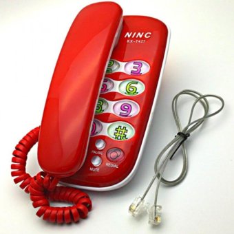 KX-T427 Corded Telephone (Red) With FREE LD LACE May 2018 - 2 KX-T427 Corded Telephone (Red) with FREE LD LACE - 2