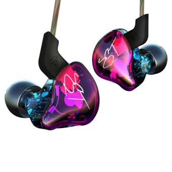 KZ ZST Balanced Armature Dynamic HIFI In-Ear Sport Earphone - Violet - Intl June 2018 - 3 KZ ZST Balanced Armature Dynamic HIFI In-Ear Sport Earphone - Violet - intl - 3