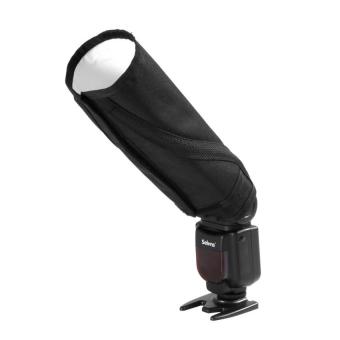 Lands 5-in-1 Multi-use Foldable Speedlight Reflector Snoot FlashSoftbox Diffuser Bender - Intl June 2018 - 5 Lands 5-in-1 Multi-use Foldable Speedlight Reflector Snoot FlashSoftbox Diffuser Bender - intl - 5