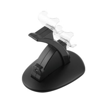 LED Dual USB Charger Docking Station For Playstation Of PS4 GamepadJoystick June 2018 - 3 LED Dual USB Charger Docking Station For Playstation of PS4 GamepadJoystick - 3