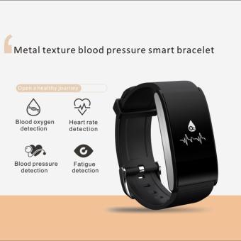 LeegoalBluetooth Smart Bracelet Blood Pressure Heart Rate Android Watch Phone - Black June 2018 - 2 leegoalBluetooth Smart Bracelet Blood Pressure Heart Rate Android Watch Phone - Black - 2