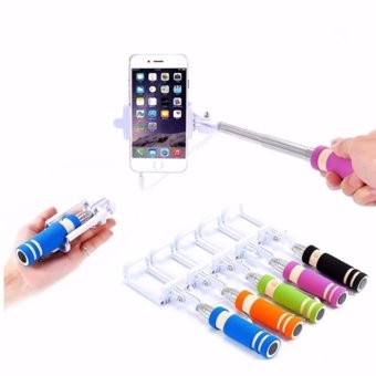 LHR 13.8cm Built-in Wired Shutter Mini Foldable Selfie Stick Monopod (Pink) Buy 1 Take 1 June 2018 - 4 LHR 13.8cm Built-in Wired Shutter Mini Foldable Selfie Stick Monopod (Pink) Buy 1 Take 1 - 4