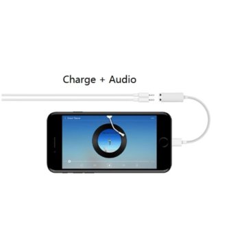 Lightning Audio Charge Adapter For IPhone 7 Support IOS 10.3, DualLightning Female Adapter & Splitter Support Mic, Charge, Data -intl June 2018 - 3 Lightning Audio Charge Adapter for iPhone 7 Support iOS 10.3, DualLightning Female Adapter & Splitter Support Mic, Charge, Data -intl - 3