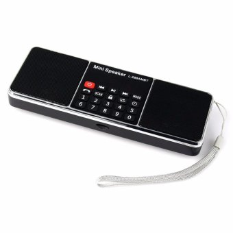 LUOMO LED Screen Display L-288 Portable AM FM Stereo Radio With Wireless Speaker MP3 Player (Black) - Intl June 2018 - 4 LUOMO LED Screen Display L-288 Portable AM FM Stereo Radio with Wireless Speaker MP3 Player (Black) - intl - 4
