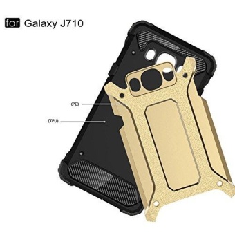 Luxury Double Protective Case Metal Cover For Samsung Galaxy J7 2016 - Intl May 2018 - 2 Luxury Double Protective Case Metal Cover for Samsung Galaxy J7 2016 - intl - 2