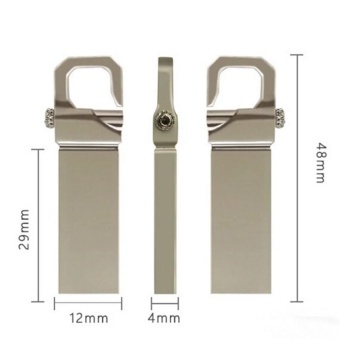 Metal USB Flash Drive Memory Stick Pen Thumb Key U Disk 256 GB (Silver) - Intl June 2018 - 5 Metal USB Flash Drive Memory Stick Pen Thumb Key U Disk 256 GB (Silver) - intl - 5
