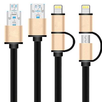 Metallic Cord 2in1 For Iphone And Android June 2018 - 4 Metallic Cord 2in1 for Iphone and Android - 4