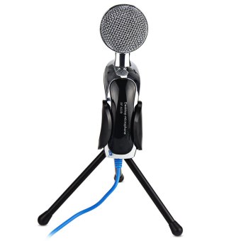 Mic Studio Audio Sound Recording Usb Microphone CondenserMicrophone With Microphone Stand For Computer Laptop - Intl July 2018 - 5 Mic Studio Audio Sound Recording usb microphone CondenserMicrophone with Microphone Stand for computer Laptop - Intl - 5