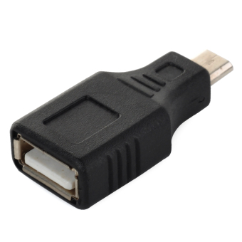 Micro USB Male To USB Female OTG Adapter (Black) June 2018 - 2 Micro USB Male to USB Female OTG Adapter (Black) - 2