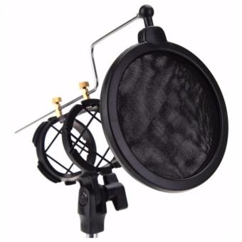 Microphone Suspension Boom Arm Stand Mount Set Support Recordingthe MV June 2018 - 2 Microphone Suspension Boom Arm Stand Mount Set Support Recordingthe MV - 2