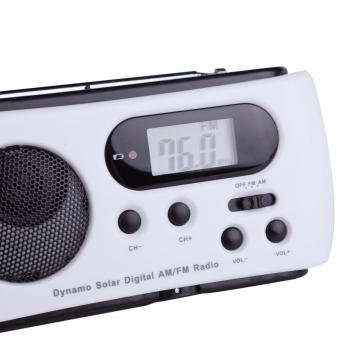 Miimall RD612 Mini Portable Hand Crank Dynamo FM/AM Radio (White) - Intl July 2018 - 3 Miimall RD612 Mini Portable Hand Crank Dynamo FM/AM Radio (White) - intl - 3