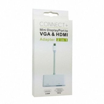 Mini DisplayPort Thunderbolt To VGA & HDMI Adapter Cable 2 In1 For Apple MacBook & Air & Pro & IMac June 2018 - 5 Mini DisplayPort Thunderbolt to VGA & HDMI Adapter cable 2 in1 for Apple MacBook & Air & Pro & iMac - 5