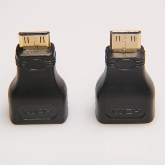Mini HDMI Male To HDMI Female + Micro To HDMI Adapter Connector For HDTV June 2018 - 4 Mini HDMI Male to HDMI Female + Micro to HDMI Adapter Connector For HDTV - 4