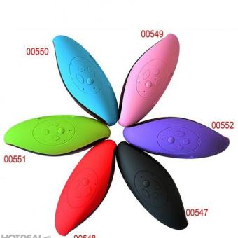 Mini X6 Sleek Oval Wireless Bluetooth Speaker (Black) June 2018 - 2 Mini X6 Sleek Oval Wireless Bluetooth Speaker (Black) - 2