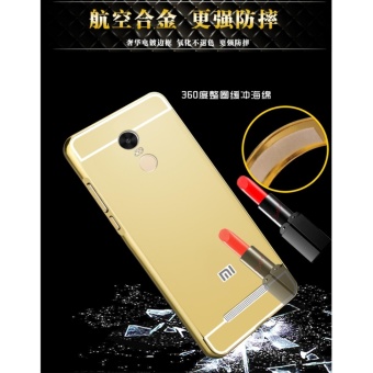 Mirror Back Cover Phone Case For Xiao Mi Red Mi Note 3/Black - Intl June 2018 - 2 Mirror back cover phone case for Xiao mi Red mi Note 3/Black - intl - 2