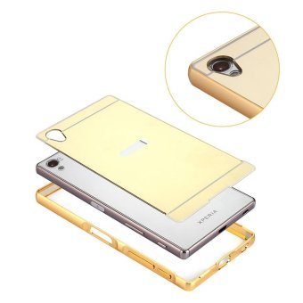 Mooncase Case For Sony Xperia Z5 Premium Luxury Metal Aluminum Bumper Detachable + Mirror Hard Back 2 In 1 Cover Ultra Thin Frame Silver - Intl June 2018 - 3 Mooncase Case For Sony Xperia Z5 Premium Luxury Metal Aluminum Bumper Detachable + Mirror Hard Back 2 in 1 Cover Ultra Thin Frame Silver - intl - 3