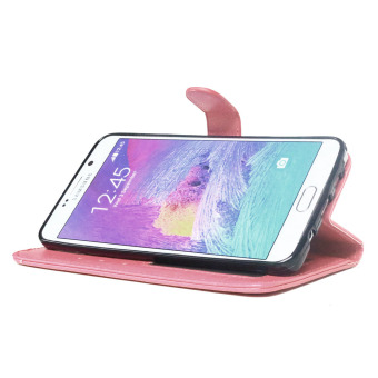 Moonmini PU Leather Flip Stand Case Wallet Cover For Samsung GalaxyNote 5 (Pink) June 2018 - 3 Moonmini PU Leather Flip Stand Case Wallet Cover for Samsung GalaxyNote 5 (Pink) - 3