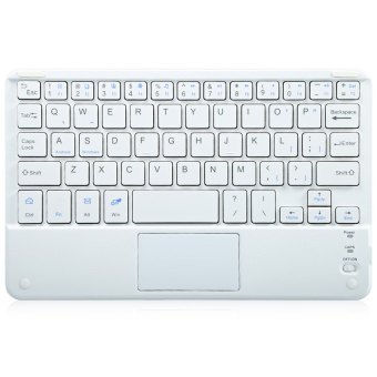 Multifunctional Ultra Thin Wireless Bluetooth 3.0 Keyboard WithTouch Pad For PC Tablet Laptop (White) May 2018 - 2 Multifunctional Ultra Thin Wireless Bluetooth 3.0 Keyboard withTouch Pad for PC Tablet Laptop (White) - 2
