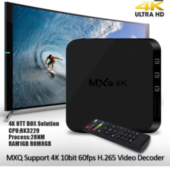 MXQ Pro 4K Ultra HD TV Box Wireless Wifi Quad Core Android Lolipop 5.1 Smart Streaming Media Player (Black) June 2018 - 2 MXQ Pro 4K Ultra HD TV Box Wireless Wifi Quad Core Android Lolipop 5.1 Smart Streaming Media Player (Black) - 2