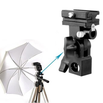 New Flash Hot Shoe Adapter Trigger Umbrella Holder Swivel LightStand Bracket B June 2018 - 5 New Flash Hot Shoe Adapter Trigger Umbrella Holder Swivel LightStand Bracket B - 5