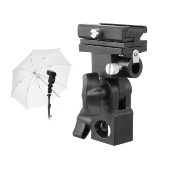 New Flash Hot Shoe Adapter Trigger Umbrella Holder Swivel LightStand Bracket B June 2018 - 2 New Flash Hot Shoe Adapter Trigger Umbrella Holder Swivel LightStand Bracket B - 2
