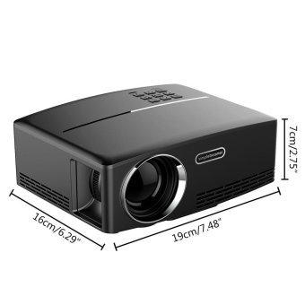 NiceEshop Mini Projector, New HD 1080P 1800 Lumnes Video TV LCD Digital HDMI USB Home Theater Mini LED Portable Projector - Intl June 2018 - 2 niceEshop Mini Projector, New HD 1080P 1800 Lumnes Video TV LCD Digital HDMI USB Home Theater Mini LED Portable Projector - intl - 2