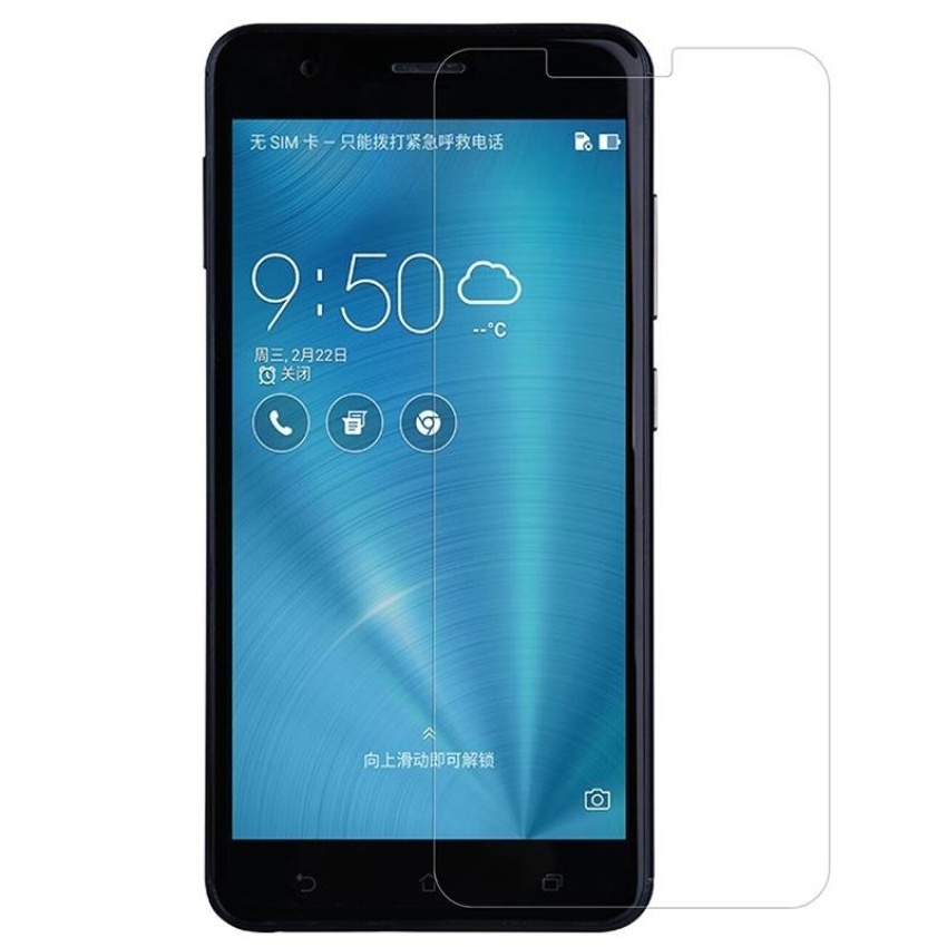 Nillkin 0.33mm Anti-Burst Tempered Glass Protective Film ScreenProtector (Straight Edge) For Asus Zenfone 3 Zoom ZE553KL (Clear) - Intl June 2018 - 3 Nillkin 0.33mm Anti-Burst Tempered Glass Protective Film ScreenProtector (Straight Edge) For Asus Zenfone 3 Zoom ZE553KL (Clear) - intl - 3