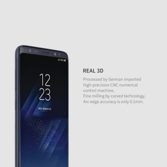 Nillkin 3D Curved Fully Cover AP+ Pro Anti-Explosion Tempered Glass Screen Protector For Samsung Galaxy S8 Plus / S8+ - Intl June 2018 - 3 Nillkin 3D Curved Fully Cover AP+ Pro Anti-Explosion Tempered Glass Screen Protector for Samsung Galaxy S8 Plus / S8+ - intl - 3