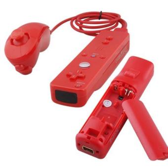 OEM Nintendo Wii Nunchuk - Merah + Remote Controller June 2018 - 5 OEM Nintendo Wii Nunchuk - Merah + Remote Controller - 5