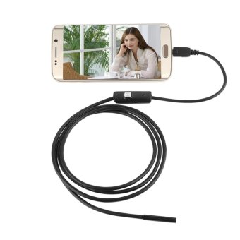 OH 6 LED 5.5mm Lens 720P Endoscope Waterproof Inspection Borescope For Android Black June 2018 - 5 OH 6 LED 5.5mm Lens 720P Endoscope Waterproof Inspection Borescope for Android Black - 5