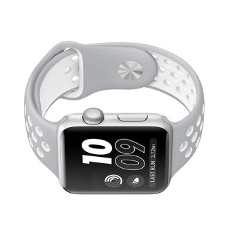 Ontube For Apple Watch Band Nike+ Series 1 Series 2, Soft Silicone Sport Bracelet Replacement Strap For Iwatch Band M/L Size 42mm - Intl June 2018 - 4 Ontube For Apple Watch Band Nike+ Series 1 Series 2, Soft Silicone Sport Bracelet Replacement Strap for iwatch band M/L Size 42mm - intl - 4