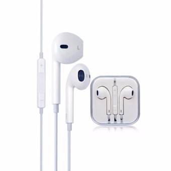 Original Apple EarPods With 3.5 Mm Headphone Plug For Iphone (5/6)/Ipad / Ipod + Original Lightning To 3.5mm Headphone Jack For Iphone7/ 7plus - Intl June 2018 - 2 Original Apple EarPods with 3.5 mm Headphone Plug for Iphone (5/6)/Ipad / Ipod + Original Lightning to 3.5mm Headphone Jack for Iphone7/ 7plus - intl - 2