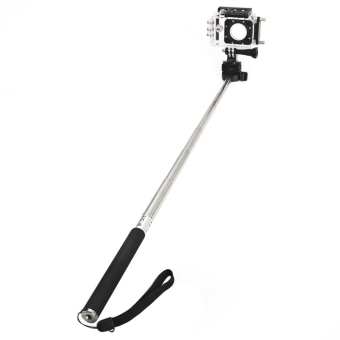 Original SJCAM Foldable Selfie Stick Camera Monopod With Adapter For GoPro Hero 4 / 3+ / 3 / 2 / 1 / SJ4000 / SJ5000 / SJ6000 Action Camera (Black) - Intl April 2018 - 4 Original SJCAM Foldable Selfie Stick Camera Monopod with Adapter for GoPro Hero 4 / 3+ / 3 / 2 / 1 / SJ4000 / SJ5000 / SJ6000 Action Camera (Black) - intl - 4