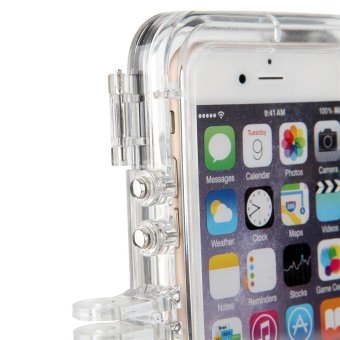 Outdoor Sports Waterproof Case With Wide Angle Lens For IPhoneSE/5s/5 - Gold - Intl June 2018 - 4 Outdoor Sports Waterproof Case with Wide Angle Lens for iPhoneSE/5s/5 - Gold - intl - 4