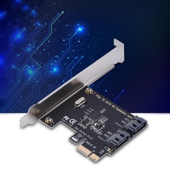 PCI-E Cards PCI Express To SATA 3.0 2-Port SATA III 6Gbps Expansion Adapter Boards - Intl June 2018 - 2 PCI-E Cards PCI Express to SATA 3.0 2-Port SATA III 6Gbps Expansion Adapter Boards - intl - 2