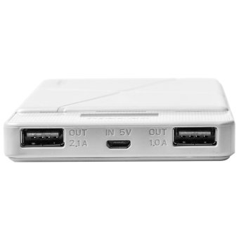 Pineng PN-983 10000mAh Power Bank (White) With Mini Metal Clip MP3 Player (Color May Vary) April 2018 - 2 Pineng PN-983 10000mAh Power Bank (White) with Mini Metal Clip MP3 Player (Color May Vary) - 2