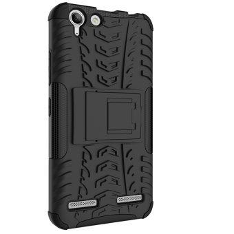 Plastic + TPU Case For Lenovo VIBE K5/K5 Plus (Black) June 2018 - 3 Plastic + TPU Case for Lenovo VIBE K5/K5 Plus (Black) - 3