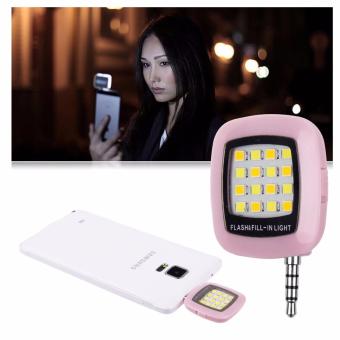 Portable LED Selfie Flash Fill-in Light For Camera Mobile Phone(Pink) June 2018 - 2 Portable LED Selfie Flash Fill-in Light for Camera Mobile Phone(Pink) - 2