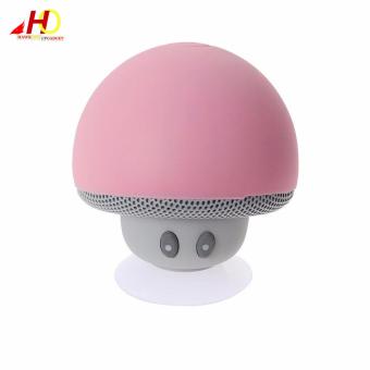 Portable Mini Mushroom Wireless Bluetooth Speaker (Pink) May 2018 - 2 Portable Mini Mushroom Wireless Bluetooth Speaker (Pink) - 2