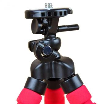 Portable Phone Holder Digital Camera 15CM Flexible Tripods OctopusStand For Camera/Smartphone (Red) June 2018 - 3 Portable Phone Holder Digital Camera 15CM Flexible Tripods OctopusStand for Camera/Smartphone (Red) - 3