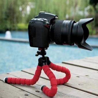 Portable Phone Holder Digital Camera 15CM Flexible Tripods OctopusStand For Camera/Smartphone (Red) June 2018 - 5 Portable Phone Holder Digital Camera 15CM Flexible Tripods OctopusStand for Camera/Smartphone (Red) - 5