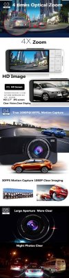 Product Details Of Full HD Dash Cam DVR Recorder 170 Degree 6G LensSuper Night Vision Car Camera Black - Intl June 2018 - 4 Product Details of Full HD Dash Cam DVR Recorder 170 Degree 6G LensSuper Night Vision Car Camera Black - intl - 4