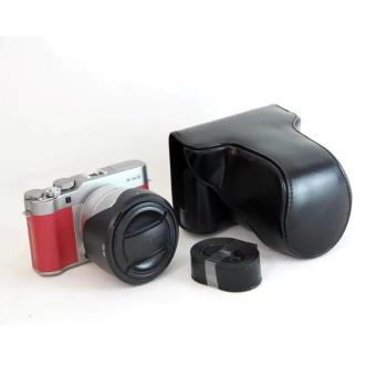 PU Leather Camera Case Cover For Fujifilm X-A3 XA3 16-50/18-55mmLens(Black) - Intl June 2018 - 5 PU Leather Camera Case Cover for Fujifilm X-A3 XA3 16-50/18-55mmLens(Black) - intl - 5